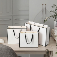 32*11*25cm Sac Cadeau Papier Kraft Brun pour Bonbons Gâteaux Aliments pour Animaux de Compagnie Sérigraphié en Relief pour Gelée Salade Photos Cadres Photo