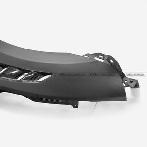 Ailerons avant (largeur standard) avec aérations en carbone pour Honda FK8 Civic Type-R EPA ATTK - Product Image 5