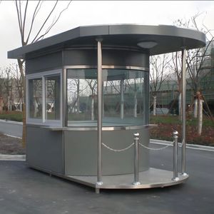 Poste de Garde en Acier Inoxydable 304, Imperméable aux Intempéries, Station de Sécurité Mobile - Product Image 3
