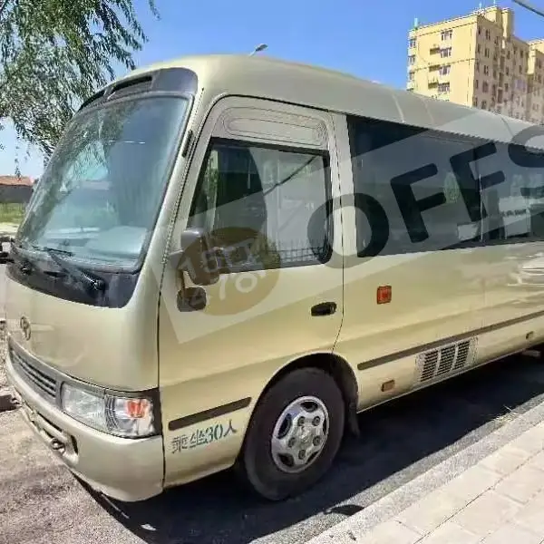 Китайский бренд second hand Toyota Coaster автобус 2020 цена переднего двигателя автобусы и автобусы каботажное судно мини-автобус из Китая