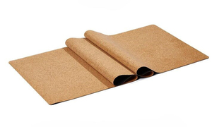 Venta al por mayor de <span class=keywords><strong>Joga</strong></span> 5mm corcho de goma personalizado Mat de Eco amigable Natural estera de Yoga de corcho - Product Image 2