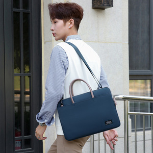 Sac Messager Professionnel Portable Multifonctionnel Écologique Léger et Élégant pour Ordinateur Portable 14-15 Pouces – Vente en Gros - Product Image 5