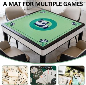 Tapis de jeu en mousse de caoutchouc silencieux et antidérapant, personnalisé en usine, avec impression pour les jeux de Mahjong - Product Image 3