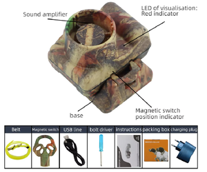 Großhandel Jagd ausrüstung Hunde training Beeper Hunter <span class=keywords><strong>Upland</strong></span> <span class=keywords><strong>Dog</strong></span> Beeper Collar - Product Image 2