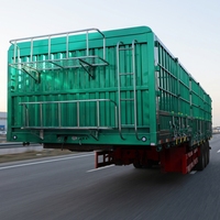 Semi-remorque à benne latérale en acier JINFENG, nouvelle génération, avec train de roulement robuste, capacité de charge maximale de 40 à 80 tonnes, pneus 12r22.5, couleur personnalisée
