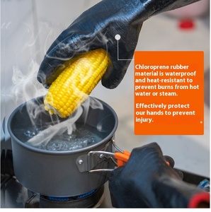 Gants de barbecue résistants à la chaleur : résistants à l'huile et à l'eau, résistants aux hautes températures, pour four et barbecue - Product Image 2