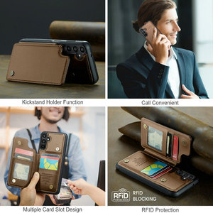 CaseMe 2025 Venta caliente para <span class=keywords><strong>Samsung</strong></span> S24 ultra A15 A14 A13 A12 Funda de cuero Cartera móvil de lujo Tarjetero para <span class=keywords><strong>Samsung</strong></span> A16 Funda - Product Image 3