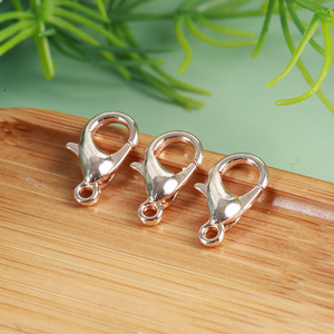 Lobster Clasp Zinc Alloy 302 <b>Drop</b> Shape For Bracelet Making Jewelry Buckle 1000 Pieces Pack - Product Image 1