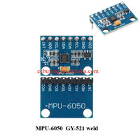 GY-521 MPU-6050 MPU6050 Modul Sensor Gyro 3 Sumbu + Modul Akselerometer 3 Sumbu MPU6050 6DOF