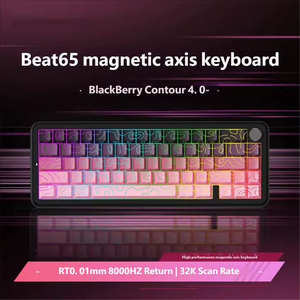 Teclado Mecánico de Eje Magnético, Personalizado con Grabado Lateral, Contorno de Aleación de Aluminio, Tecla Mecánica para Juegos E-sports RT - Product Image 2