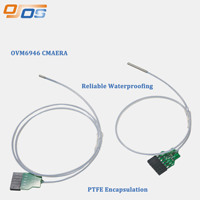 Módulo de cámara Micro Usb de 1,0mm * 1,0mm OVM6946 con tubo de PTFE Cámara médica impermeable para endoscopio de boroscopio de inspección
