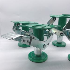 Verrou de sol de 5 pouces de bonne qualité, 200 à 400 kg, bon prix, pour roulettes de chariot à main - Product Image 3