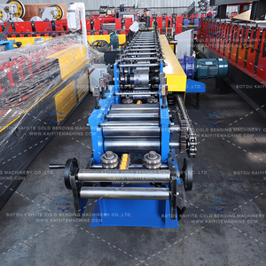 Endüstriyel U-Kanal Metal Kanal Çelik Çerçeve Rulo Şekillendirme Makinesi, Soğuk Haddelenmiş Çelik U-Kanal Çerçeve İşleme İçin Özel - Product Image 5