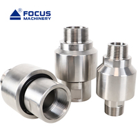 Joints pivotants à mouvement alternatif en acier inoxydable Joint rotatif d'huile hydraulique à haute pression