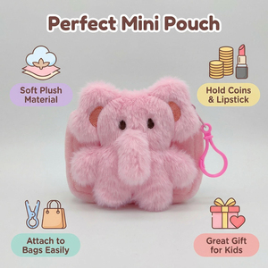 Monedero <span class=keywords><strong>de</strong></span> Peluche con Diseño <span class=keywords><strong>de</strong></span> Animal <span class=keywords><strong>de</strong></span> Dibujos Animados, Mini Cartera <span class=keywords><strong>de</strong></span> Monedas <span class=keywords><strong>de</strong></span> Peluche, Llavero Colgante Portátil para Auriculares y Tarjetas - Product Image 2