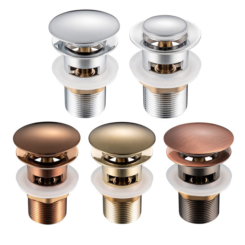 Bathroom Sink Drainer Waste Sink Drainer Chrome Plated