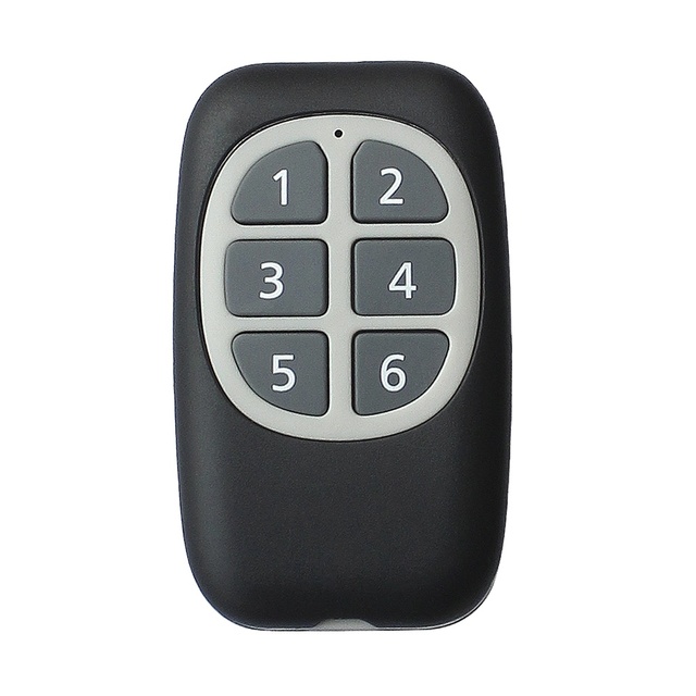 Factory Price Automatic Wireless 6-Button RF Remote Control 433.92MHz Plastic Duplicator Transmitter Copy Code for Barrier Gate