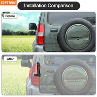 Accessoires extérieurs de haute qualité Support de mât de drapeau/antenne en fer pour Suzuki Jimny 2007-2017
