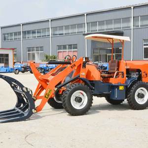 Chargeuse sur pneus 916 la plus vendue avec godet, pompe hydraulique 1,6t et boîte de vitesses, rayon de braquage court, pneus larges - Product Image 1