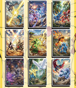 YQ Haute Qualité Cartes Shikishi Pokémon Super Évolution, Art des Fans, Jeu de Société, Carrom, Surprises, Scellées, Vente en Gros - Product Image 4