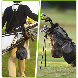 Wholesale Custom Logo <b>Golf</b> Ball <b>Bag</b> Nylon Drawstring <b>Golf</b> Sports Mesh Net <b>Bag</b> OEM ODM Service <b>Golf</b> Storage Pouch - Product Image 4
