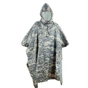 Venta al por mayor táctico 3D camuflaje traje hojas camuflaje capa sigilo traje caza Poncho desierto senderismo aventura capa - Product Image 2