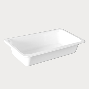Barquette CPET à un compartiment de 1000 ml |   -40 ℃   ~ +220 ℃   Compatible avec les fours à double four | - Product Image 1