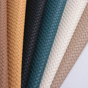 Tissu de canapé Longda Jixi, cuir suédé tissé enduit de PU 1,3 mm JX-200, résistant à l'abrasion - Product Image 2