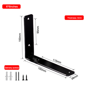 Tripé Wall Mounted Metal Corner Bracket <span class=keywords><strong>para</strong></span> Desktop Workbench Bracket - Product Image 6