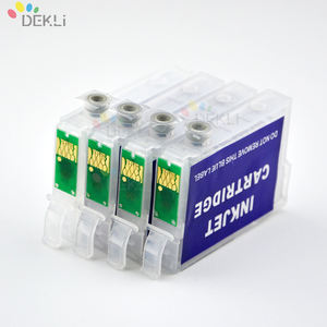 T1291 Recharge <span class=keywords><strong>cartouche</strong></span> d'encre pour <span class=keywords><strong>EPSON</strong></span> SX230 <span class=keywords><strong>SX235W</strong></span> SX430W <span class=keywords><strong>cartouche</strong></span> d'encre Rechargeable avec puce De Réinitialisation Automatique - Product Image 2