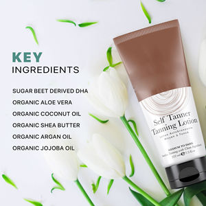 Bronceador de bronceado rápido, ingredientes orgánicos naturales brillantes, loción transparente de bronceado sin sol, loción autobronceadora, autobronceadora - Product Image 4