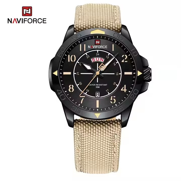 NAVIFORCE NF9204N Men's Wristwatch - Waterproof & Durable