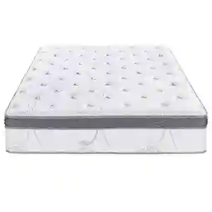 Le meilleur matelas 10/12/14 pouces Euro Pillow Top Mattress avec Set Option Hybrid Memory Foam and Pocket Spring Mattress smart