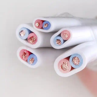Kabel Fleksibel PVC Berlapis Galaxy RVVB 2/3 Inti Tembaga, Kabel Listrik 300V-500V untuk Penerangan Bangunan, Ekstensi, dan Lampu Gantung