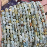 Perles en vrac d'Unakite irrégulières en forme de pépites 6*8mm, pierres brutes de forme libre, 15 pouces, vente en gros à prix réduit