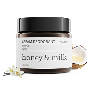 MELAO miele e latte <span class=keywords><strong>crema</strong></span> <span class=keywords><strong>deodorante</strong></span> delicato alluminio libero pH bilanciamento cera d'api assorbe l'umidità bicarbonato di sodio <span class=keywords><strong>crema</strong></span> <span class=keywords><strong>deodorante</strong></span> - Product Image 2