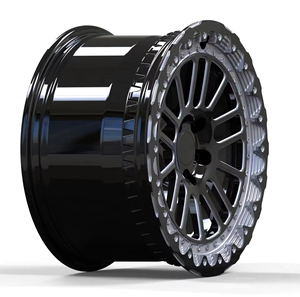 <span class=keywords><strong>Cerchio</strong></span> <span class=keywords><strong>in</strong></span> Alluminio Forgiato Bead-lock con Finitura Zigrinata, 5-6 Bulloni, Interasse 40mm, Foro Centrale 25mm, <span class=keywords><strong>Cerchio</strong></span> Bulloni 98mm - Product Image 5