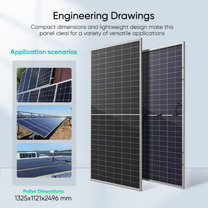N-Type Pv <b>Solar</b> <b>Panels</b> Home 580w 600w 630w 700W 710W 720W With <b>Battery</b> and Complete <b>Solar</b> <b>Kit</b> for Home - Product Image 4