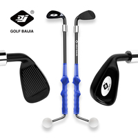 Golf Gold Internal Rotation Swing Trainer - bleu Maîtrisez la libération retardée du swing, pour droitiers.