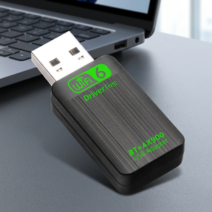 Clé USB WiFi 6 AX900 sans pilote 900 Mbps, adaptateur USB WiFi double bande BT5.4, carte réseau sans fil USB pour PC portable Windows 10/11 – Vente en gros - Product Image 2