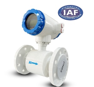 Yüksek doğruluk ana metre seviye ölçü sıvı kanalizasyon 220VAC entegre en iyi fiyat elektromanyetik debimetre - Product Image 5