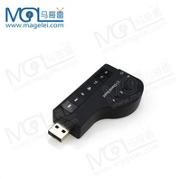 Carte son HIFI Magic Voice 8.1CH de haute qualité, carte son USB2.0, carte son externe pour ordinateur portable, piano, prise en charge 3D