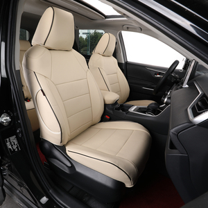 Fundas de Asiento de Coche Personalizadas EKR de Fábrica OEM, Fundas de Asiento de Cuero Transpirable para Toyota RAV4, Venta al por Mayor - Product Image 1