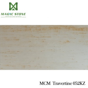 Piedra flexible travertino 3D Mcm Material de Construcción Verde piedra flexible travertino para paredes interiores y exteriores - Product Image 3