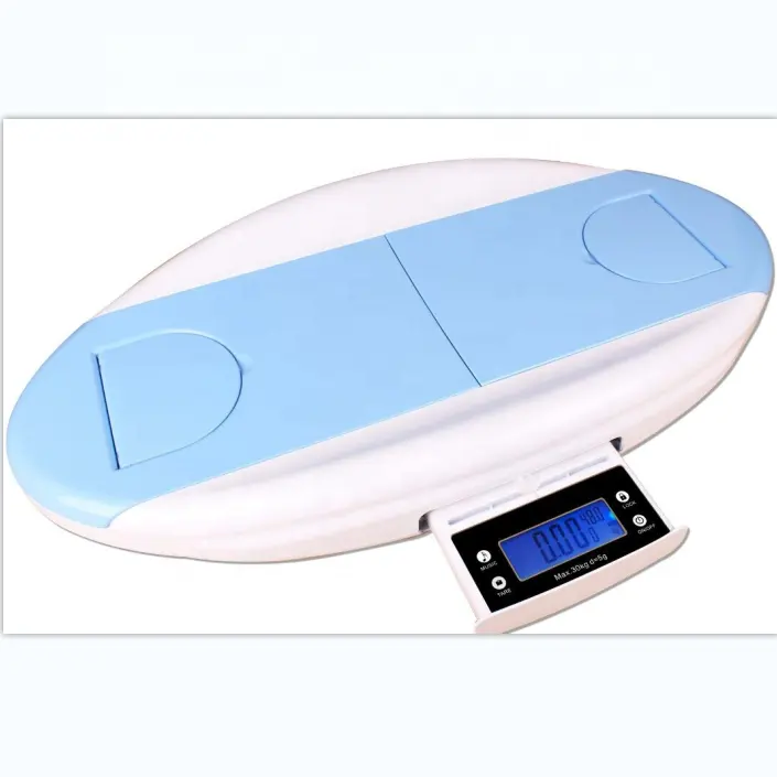 Balanza digital electrónica para bebés de 30kg, con reproductor de música, 1 unidad