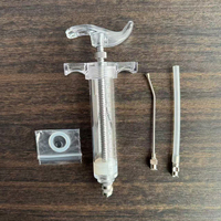 Seringue d'alimentation manuelle pour oiseaux, perroquets, pigeons et jeunes oiseaux, 10 ml, 20 ml, avec aiguille de gavage et tube pour l'élevage des animaux de compagnie