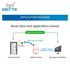 โมดูลบลูทูธ Ebyte ราคาโรงงาน Ble 4.2 พร้อมเสาอากาศ PCB พลังงานต่ำ ibeacon ไร้สาย IoT สำหรับหูฟัง เครื่องพิมพ์ นาฬิกา - Product Image 5