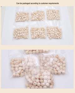 100 pièces sac de perles en bois naturel de 12mm de fournisseur chinois pour les projets de bricolage - Product Image 6