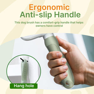 Nuevo peine de limpieza automática para mascotas, peine para limpiar la capa interior, cepillo para limpiar perros y gatos con un botón - Product Image 6