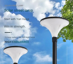 ไฟถนน LED กลางแจ้งสุดหรูไฟส่องสว่างในเมืองพลังงานหมุนเวียนสวนวิลล่าโคมไฟพลังงานแสงอาทิตย์ LED กลางแจ้ง - Product Image 1